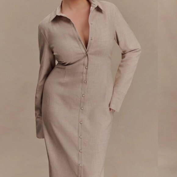 Meshki - Long sleeve Shirt dress - Picture 2 of 7